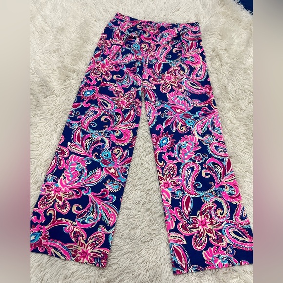 Lilly Pulitzer GRENADA UPF 50+ KNIT PANT - Size L - Picture 4 of 8